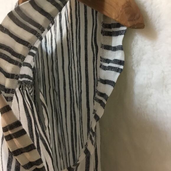 Loft Blue Striped Sleeveless Top - Picture 6 of 9